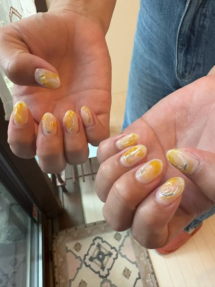 ネイル ハンドネイル Slow.Nail Tomomiのネイルデザイン