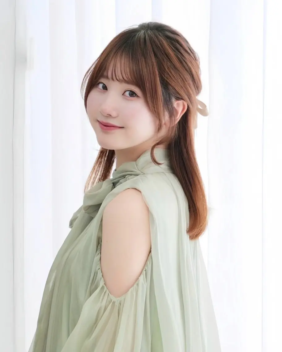 セミロング カット 縮毛矯正 トリートメント 大人可愛い顔周り・ 縮毛矯正/ショウのヘアスタイル