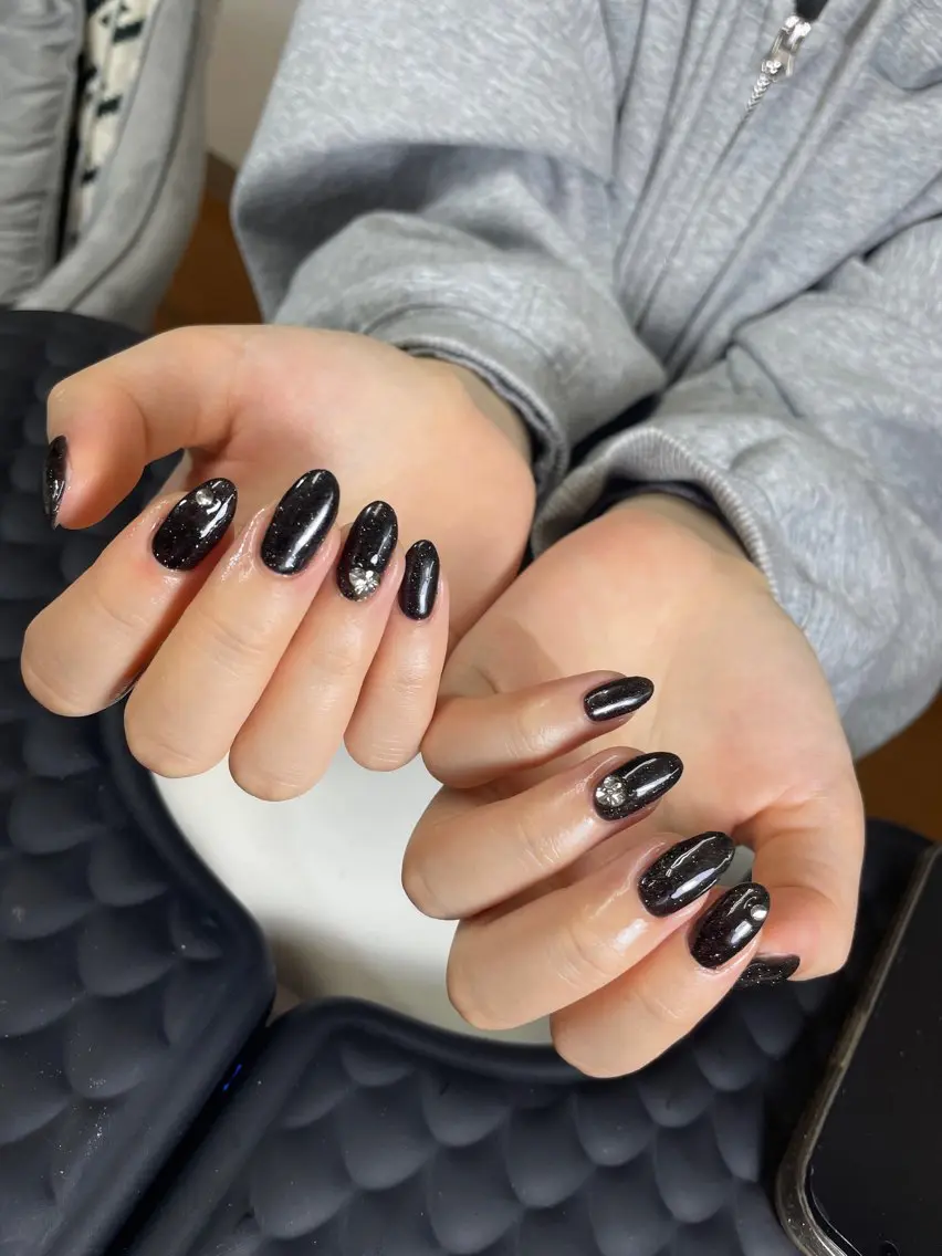 ネイル チークネイル 桜ネイル 長さ出し フットネイル ジェルネイル ハンドネイル YURI NAILのネイルデザイン