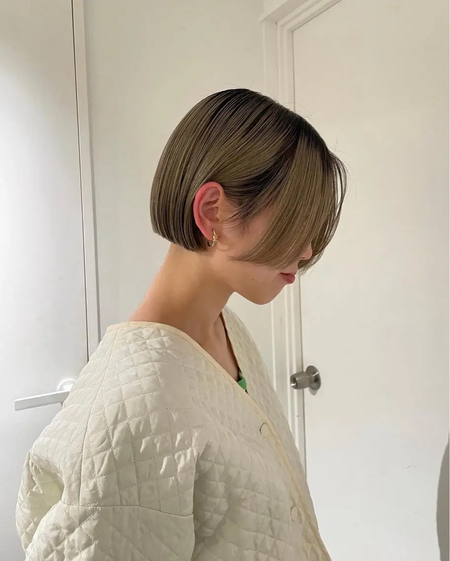ショート MIZUKI /ボブ/顔周りカットのヘアスタイル
