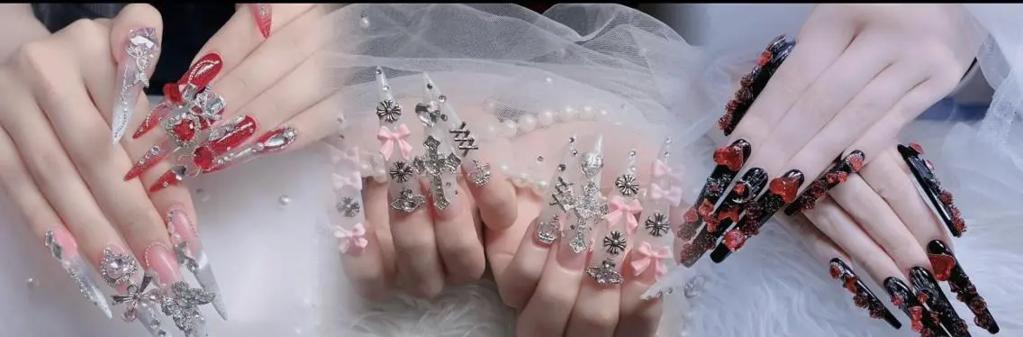 ネイル チークネイル フレンチネイル キラキラネイル 韓国ネイル マグネットネイル ハンドネイル H.baby Nail Salonのネイルデザイン