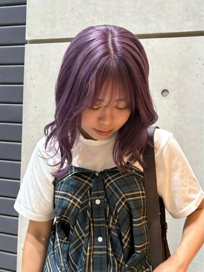 ミディアム カラー 名古屋カラー/ ななほ🌷⋆⭒˚のヘアスタイル