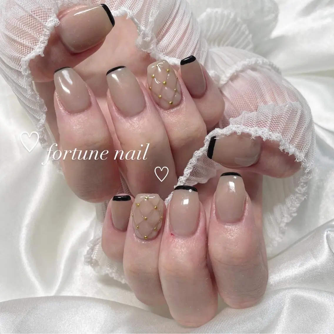 ネイル フレンチネイル シンプルネイル ハンドネイル ☆saori ☆のネイルデザイン