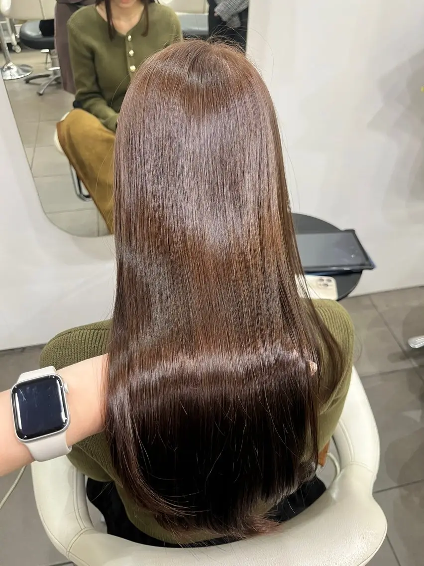 艶髪🪄髪質改善トリートメント➕透明感カラー🎀🩶の写真