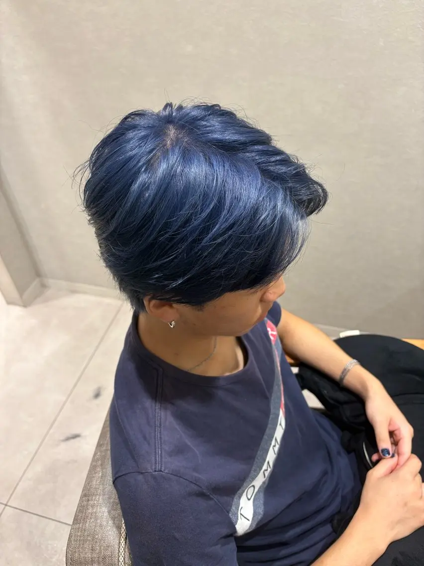 カラー メンズ カット ヘアカラー N°大分艶カラー 三浦のヘアスタイル