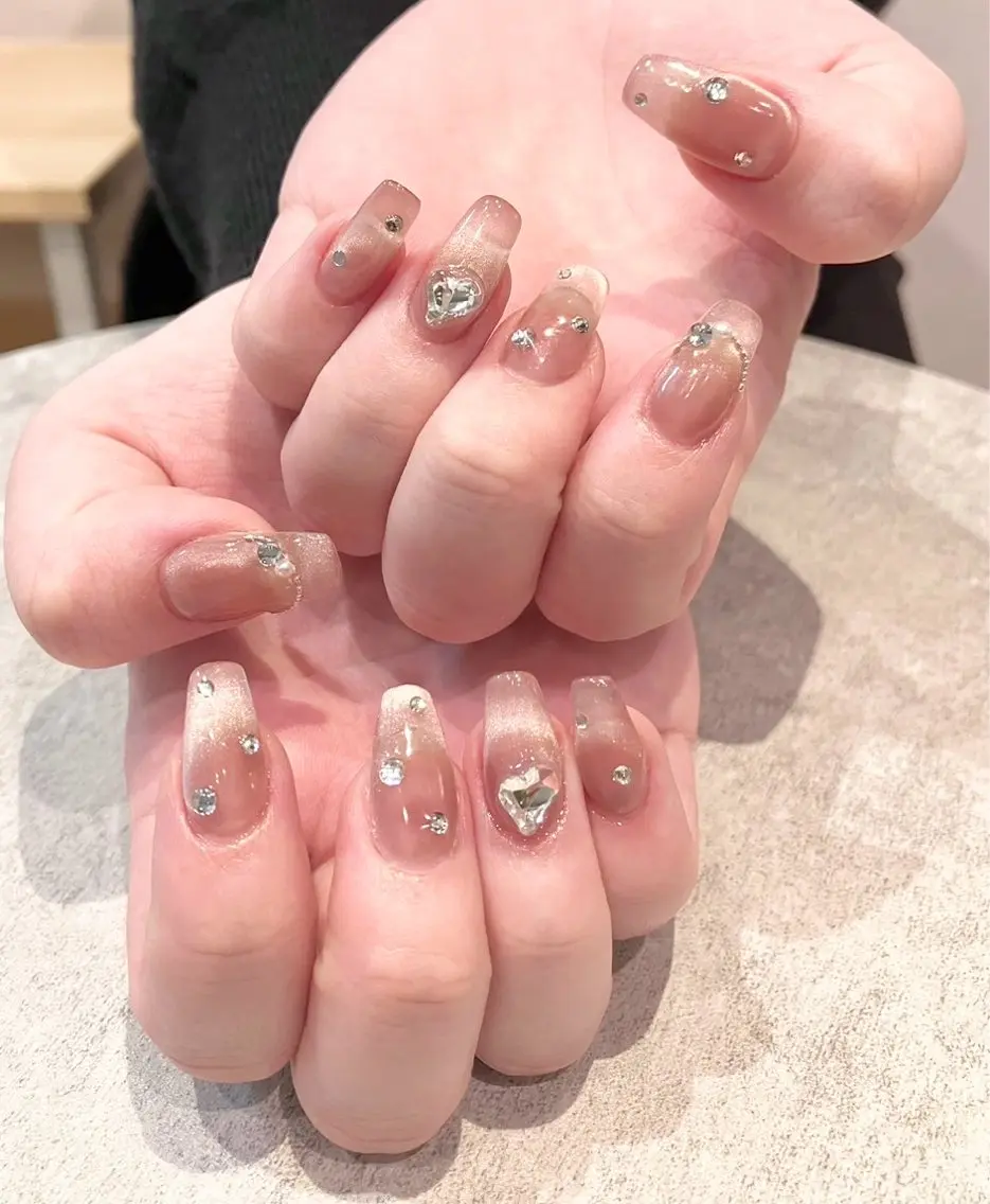ネイル ワンカラーネイル ワンホンネイル ハンドネイル ecrin 💎 mayuのネイルデザイン