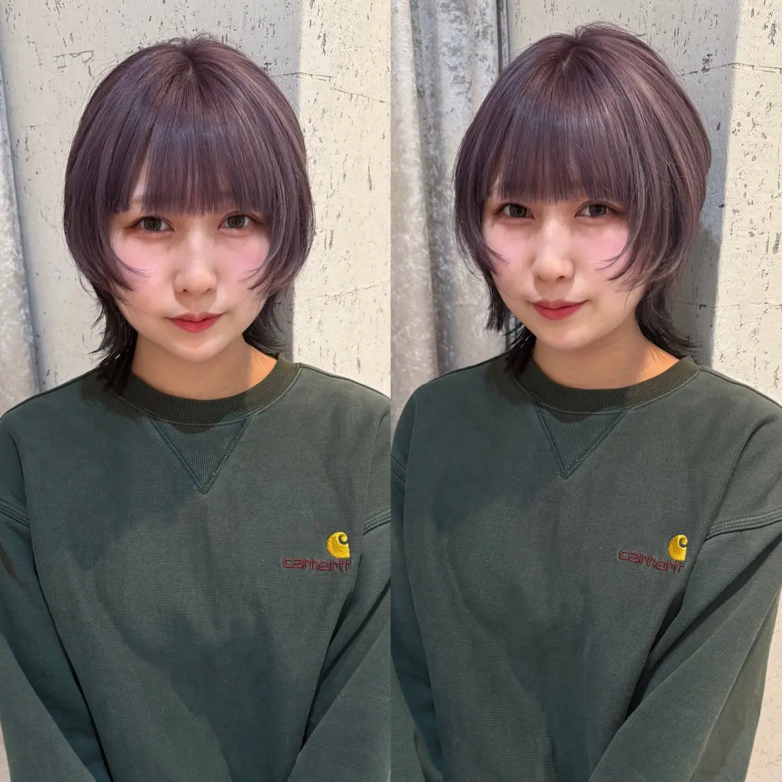 【ケア剤込み✳︎】【ミニモ学割】カット+ハイブリーチカラー(ブリーチ2回とオンカラー)+2stepトリートメント👢の写真
