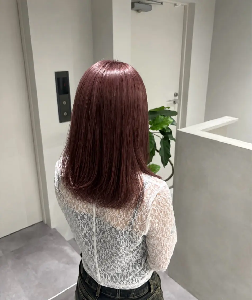 艶カラー(ワンカラー)の写真