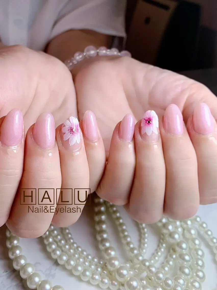 ネイル シンプルネイル HALU ハルのネイルデザイン