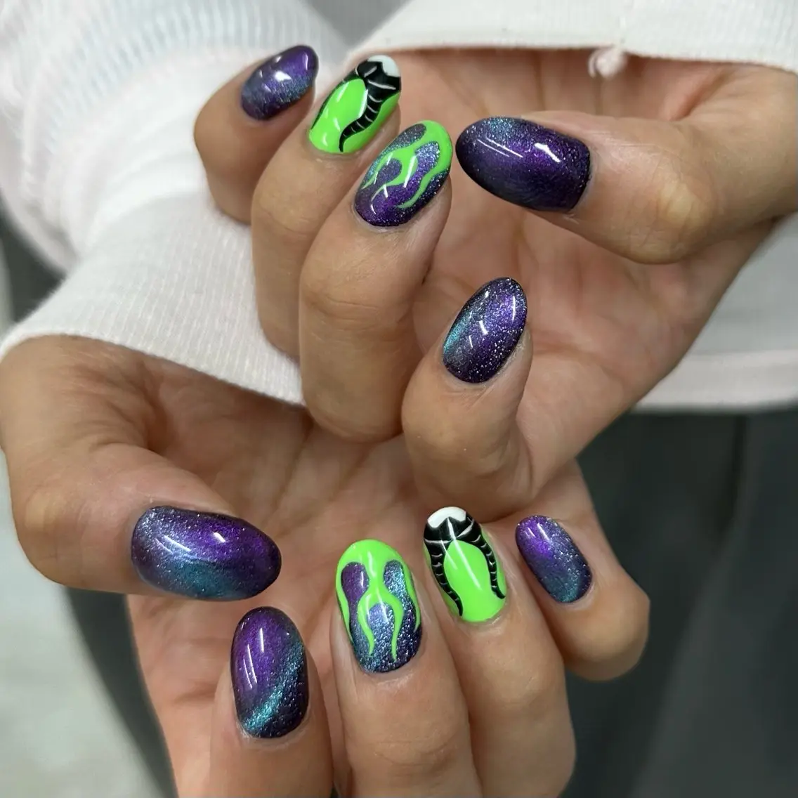 ネイル ハンドネイル フットネイル YukaRyu /癖デザインのネイルデザイン