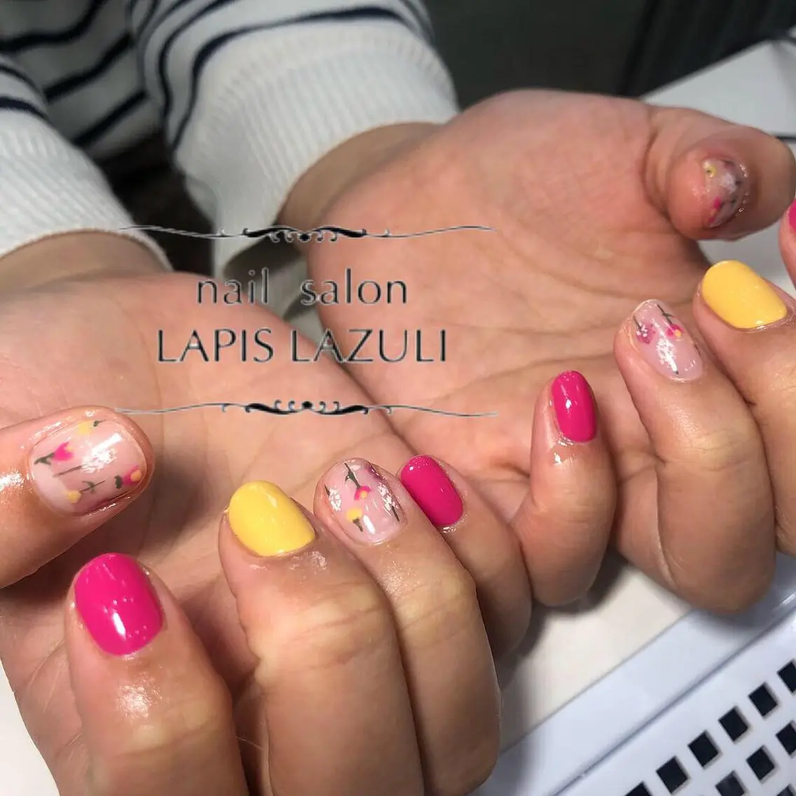 ネイル nail salon ラピスラズリのネイルデザイン