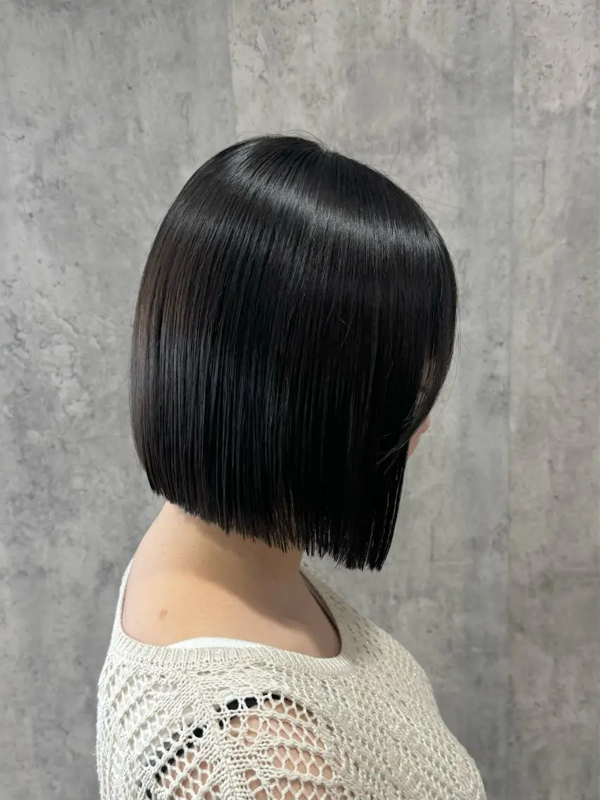 ショート 髪質改善×白髪ぼかし 美容師✂️武澤龍賀のヘアスタイル