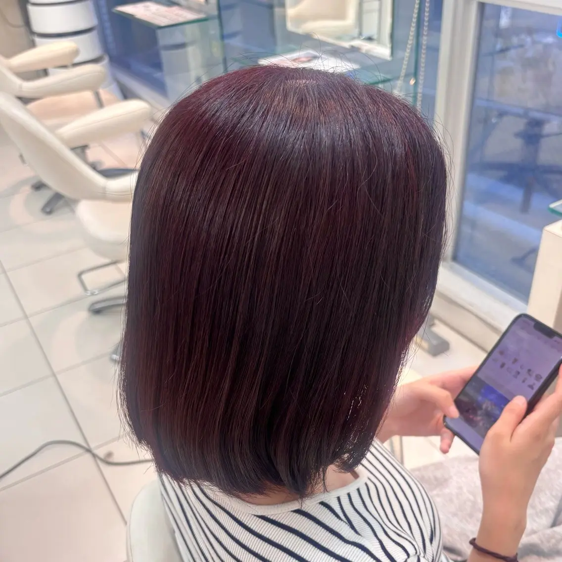 ショート ヘアカラー カラーモデル募集 🎀MOMO🎀のヘアスタイル
