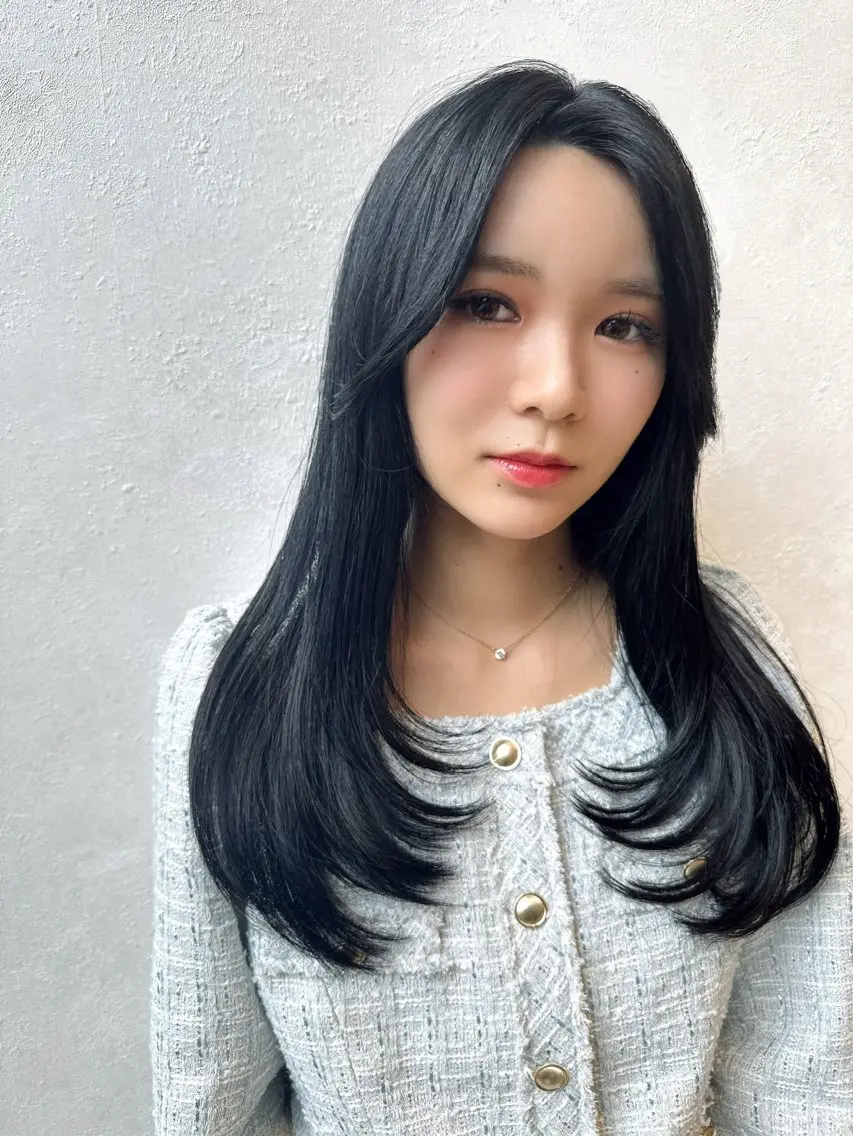 セミロング レイヤーカット カット 美髪矯正/髪質改善/ 艶レイヤー 古畑佑悟のヘアスタイル