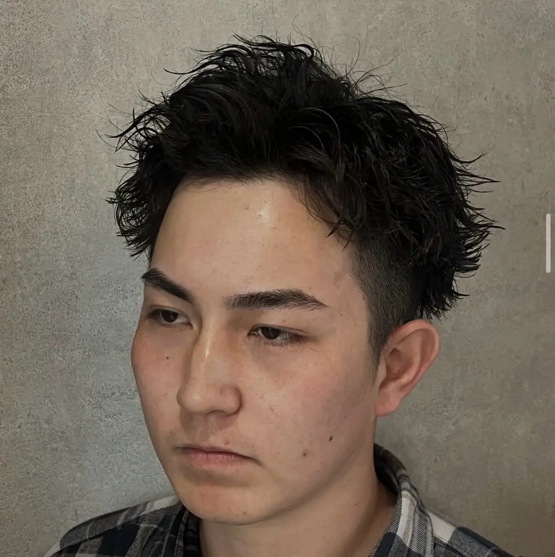 ショート パーマ メンズ 田上 雄貴 横浜関内/床屋のヘアスタイル