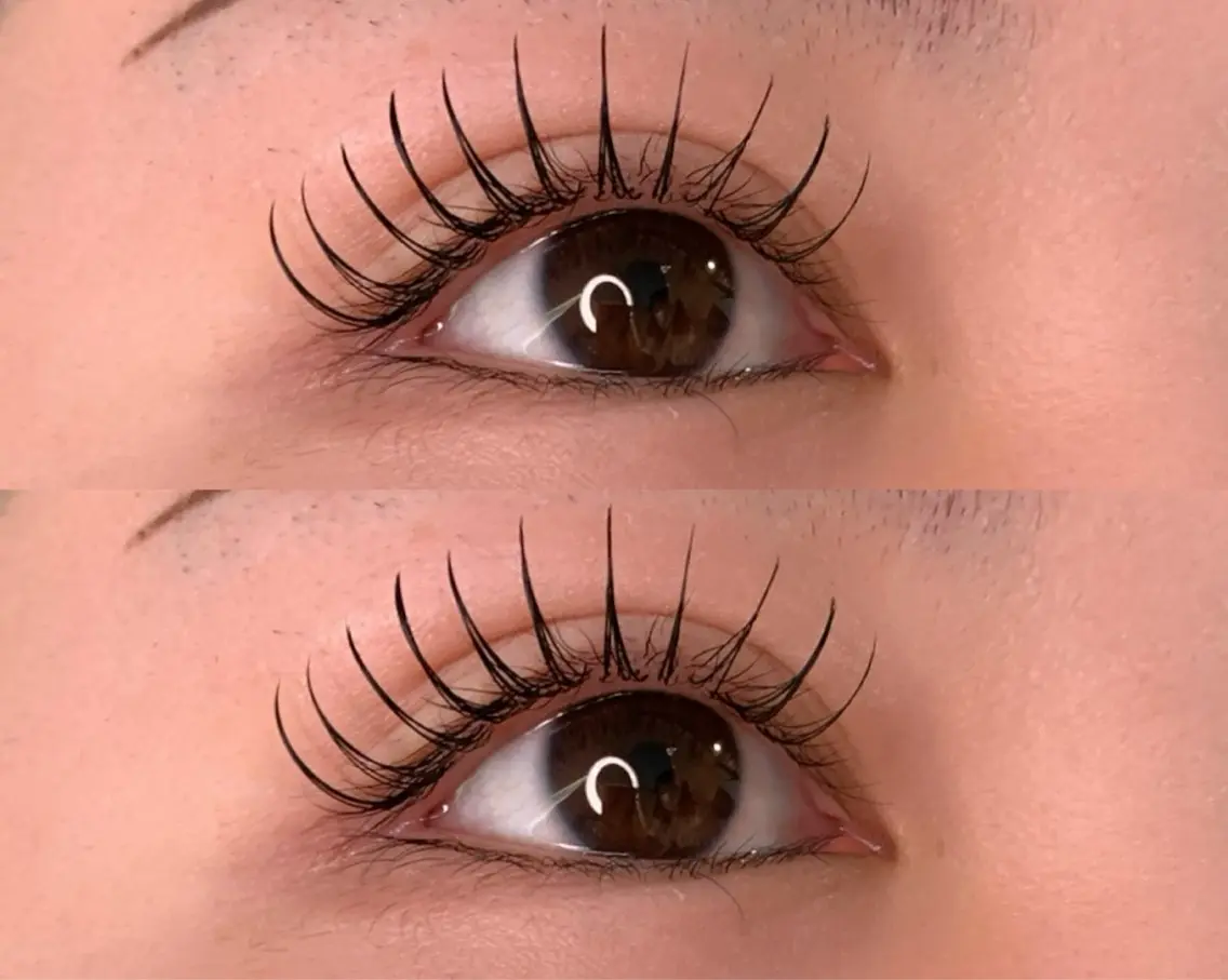 マツエク・マツパ フラットラッシュ Eyelash Salon IROのマツエク・マツパデザイン