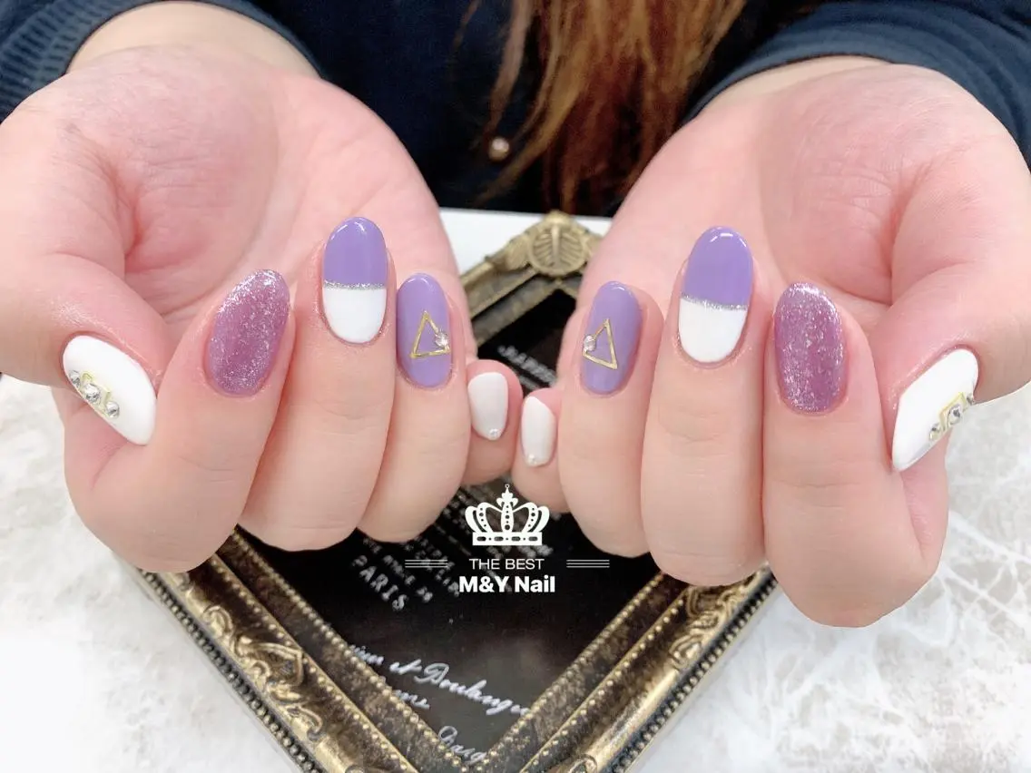 カラー ネイル ハンドネイル M&Y NailSalonのネイルデザイン