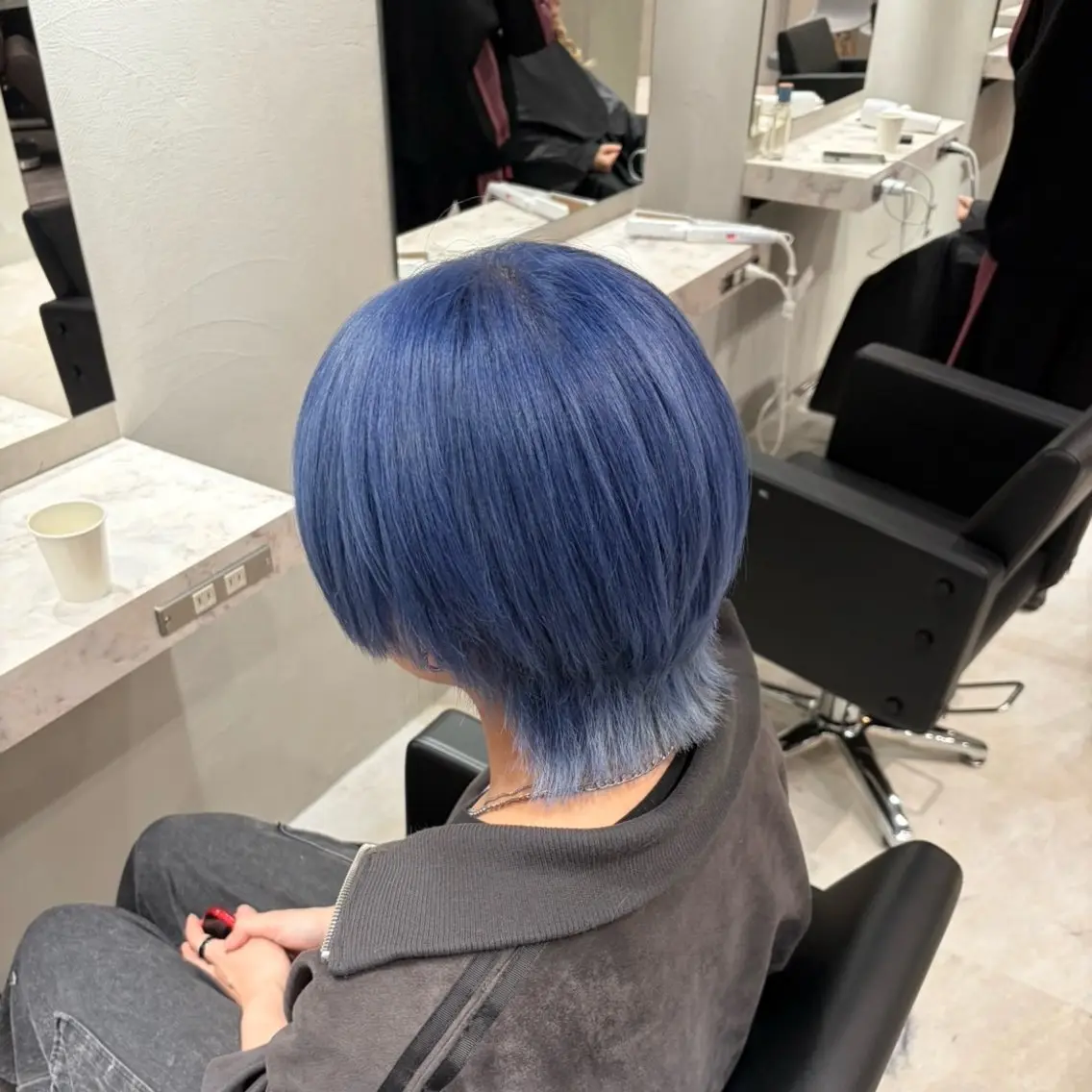 カラー 透明感カラꕀ꙳ 𝐤𝐢𝐤𝐤𝐚のヘアスタイル