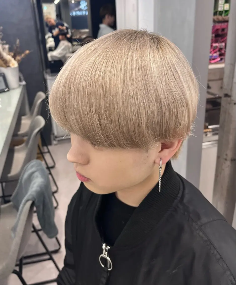 メンズ マッシュ 小出 彩水のヘアスタイル