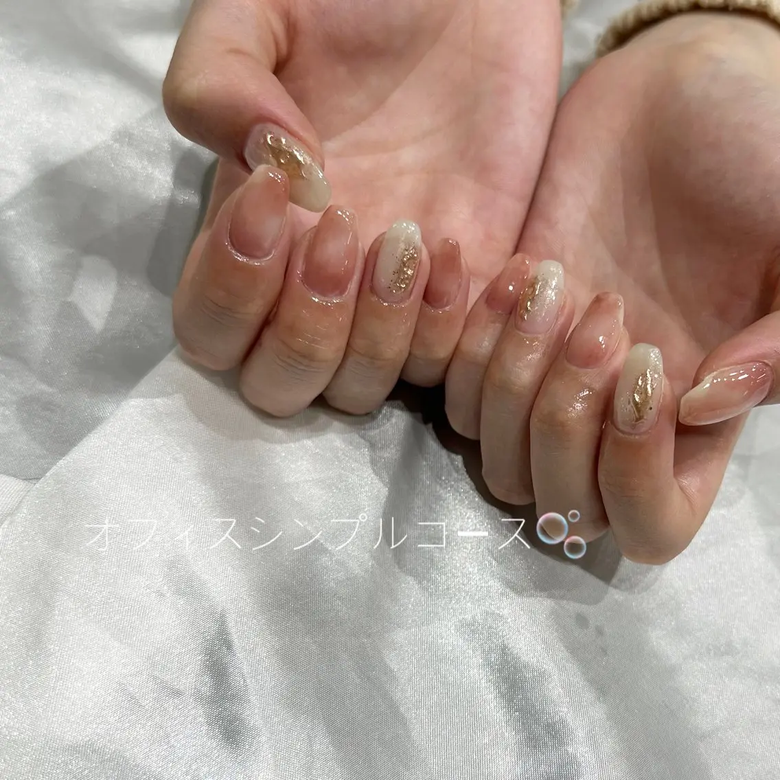ネイル ハンドネイル 水戸 彩夏のネイルデザイン