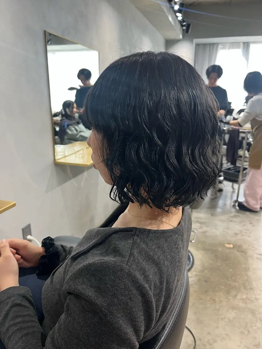 カラー パーマ カット ヘアカラー パーマ 🎀持ちのいいパーマ 🎀mikihoのヘアスタイル
