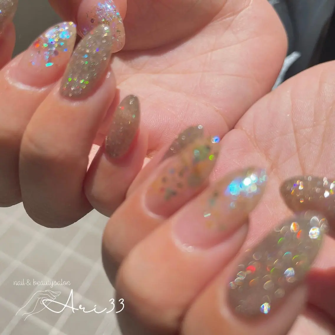 ネイル ハンドネイル プライベートサロン Ari33nailのネイルデザイン