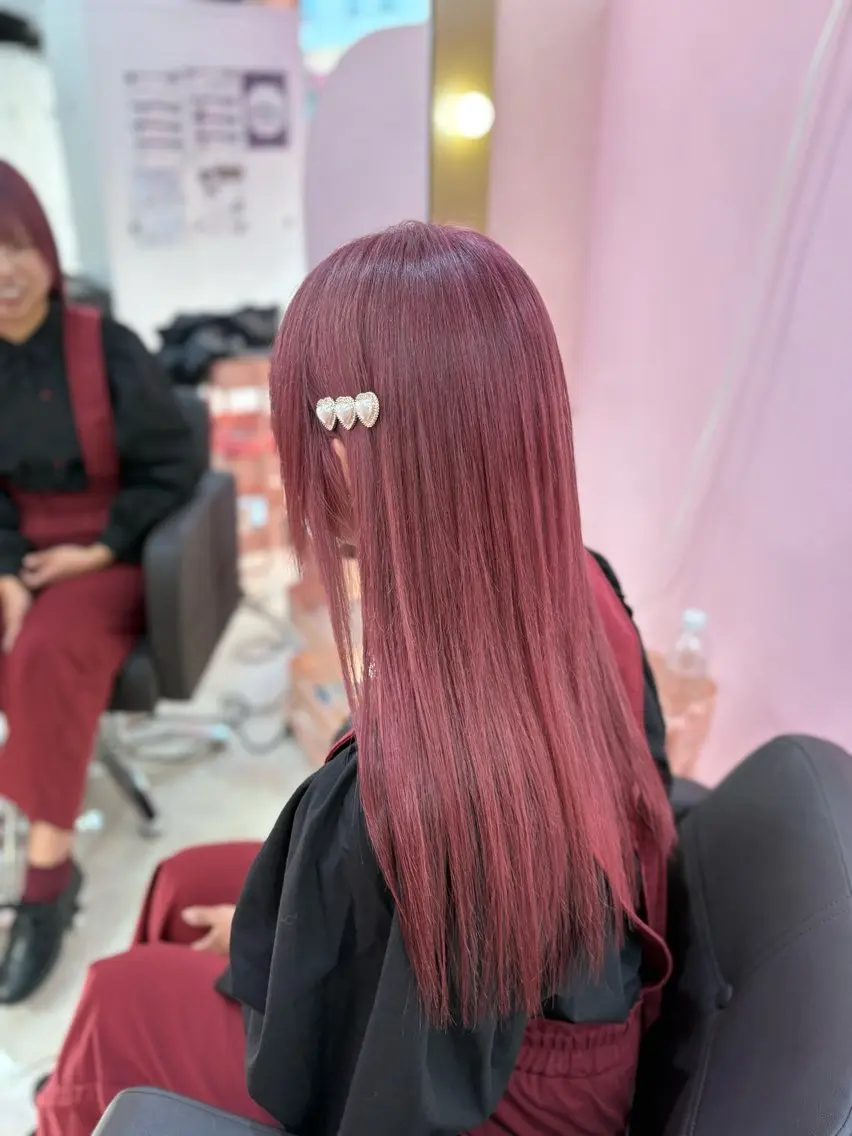 ロング カラー ヘアカラー トリートメント 甘ふわgirly🎀 ハイトーン🤍Ramのヘアスタイル