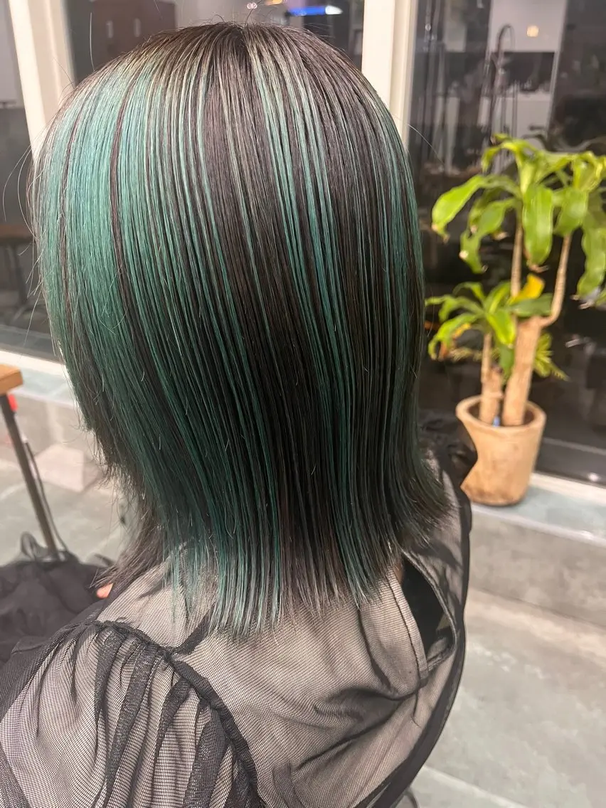 ミディアム カラー ✂︎ボブ・ショート カット✂︎TAKEのヘアスタイル