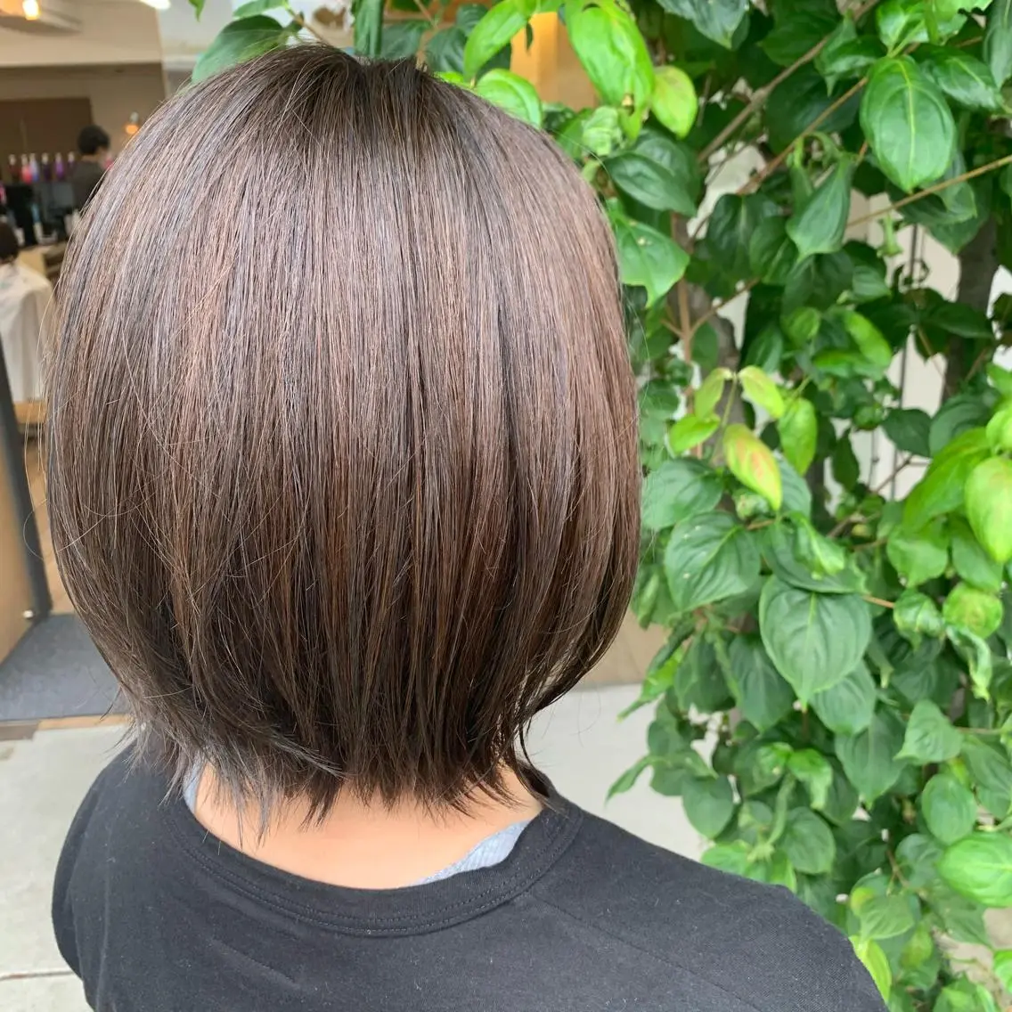 ショート カラー 透明感カラー ハイライトカラー ハイライト カット ヘアカラー トリートメント 大平 京佳のヘアスタイル