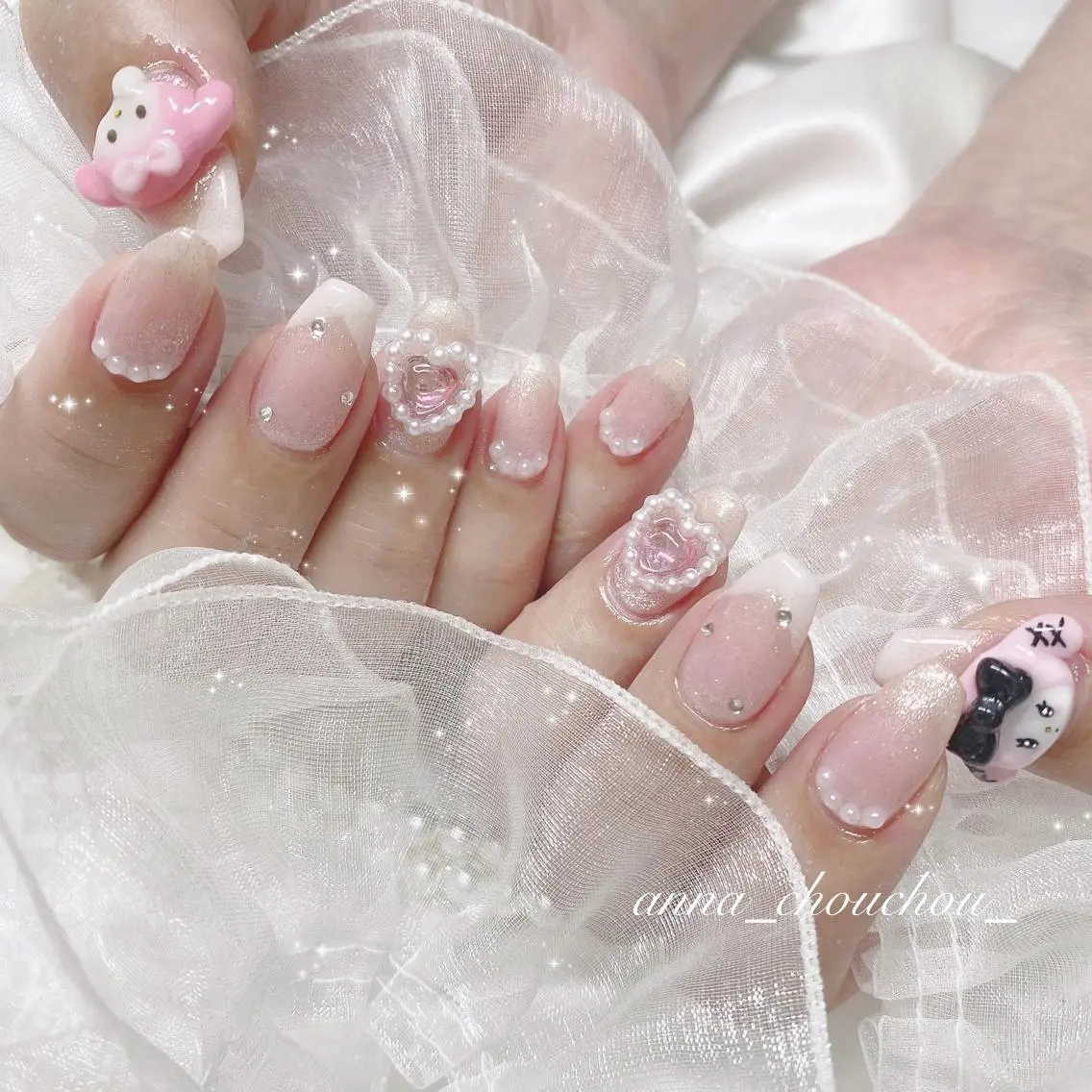 ネイル ハンドネイル Anna Sano⭐️のネイルデザイン