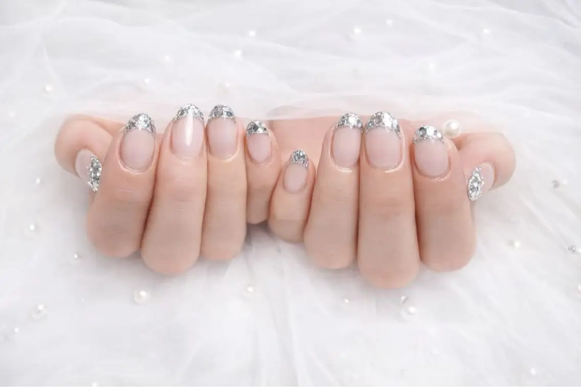 ネイル ロングネイル長さ出し 専門Spade Qのネイルデザイン
