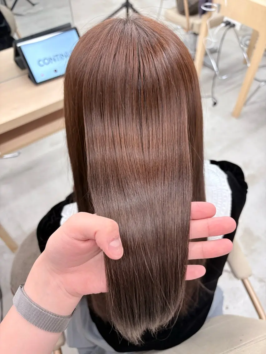 セミロング トリートメント kira 🫧のヘアスタイル