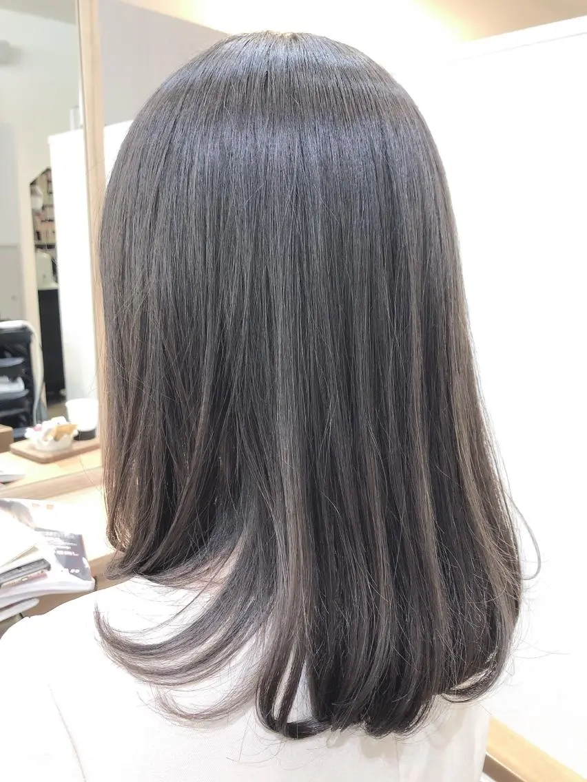 ＊こだわり美髪矯正＊【髪質改善ストレート縮毛矯正】＋トリートメント＋カット[ダメージ補修 地毛風ストレート]の写真