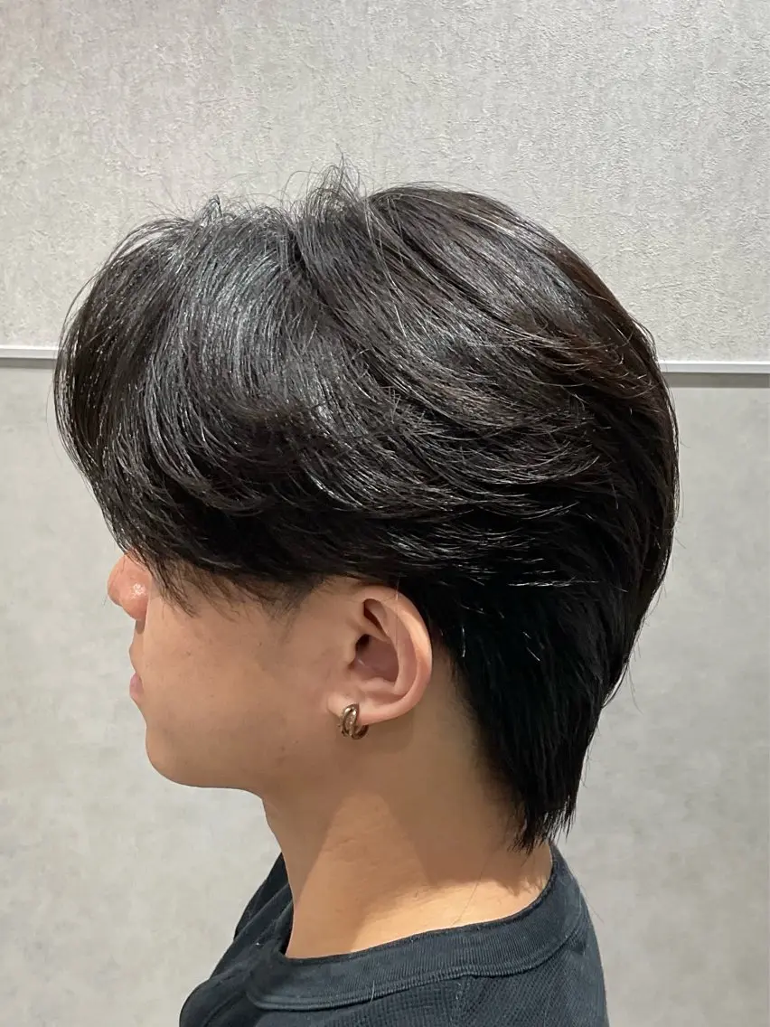 メンズ カット 縮毛矯正 メンズ縮毛矯正 Ⅰ池袋Ⅰ原田海朱のヘアスタイル
