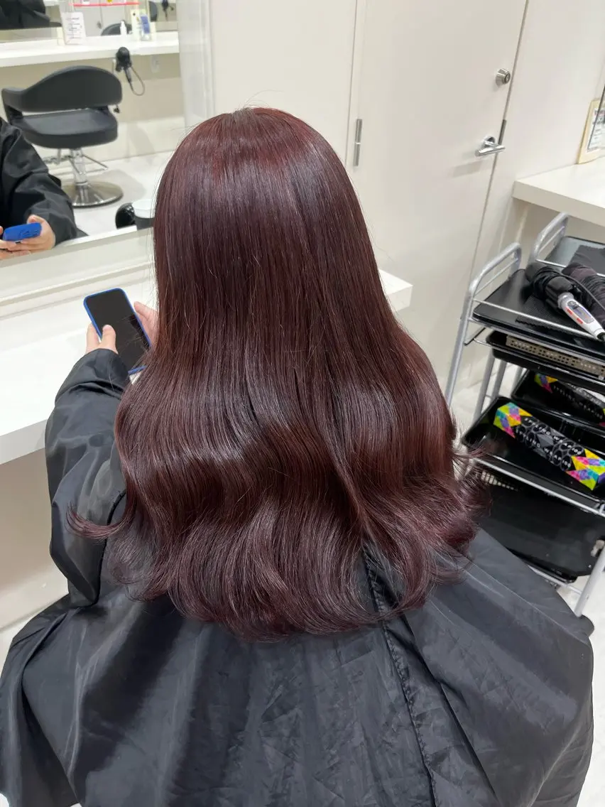 ロング カラー 💟RINNA 艶カラー💟のヘアスタイル