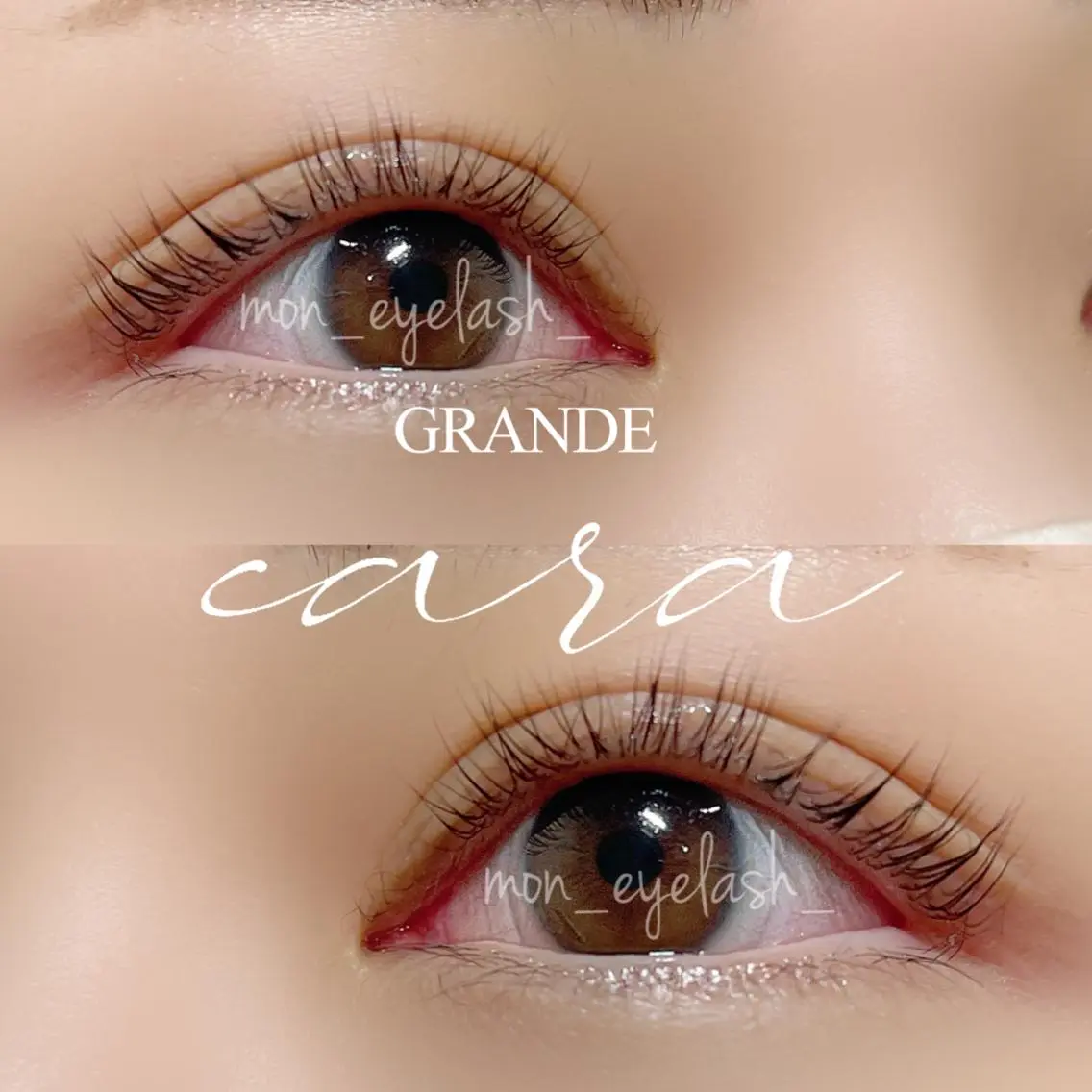 マツエク・マツパ アイブロウ パリジェンヌラッシュリフト マツパ GRANDEcara 栄 Miki🍀のマツエク・マツパデザイン