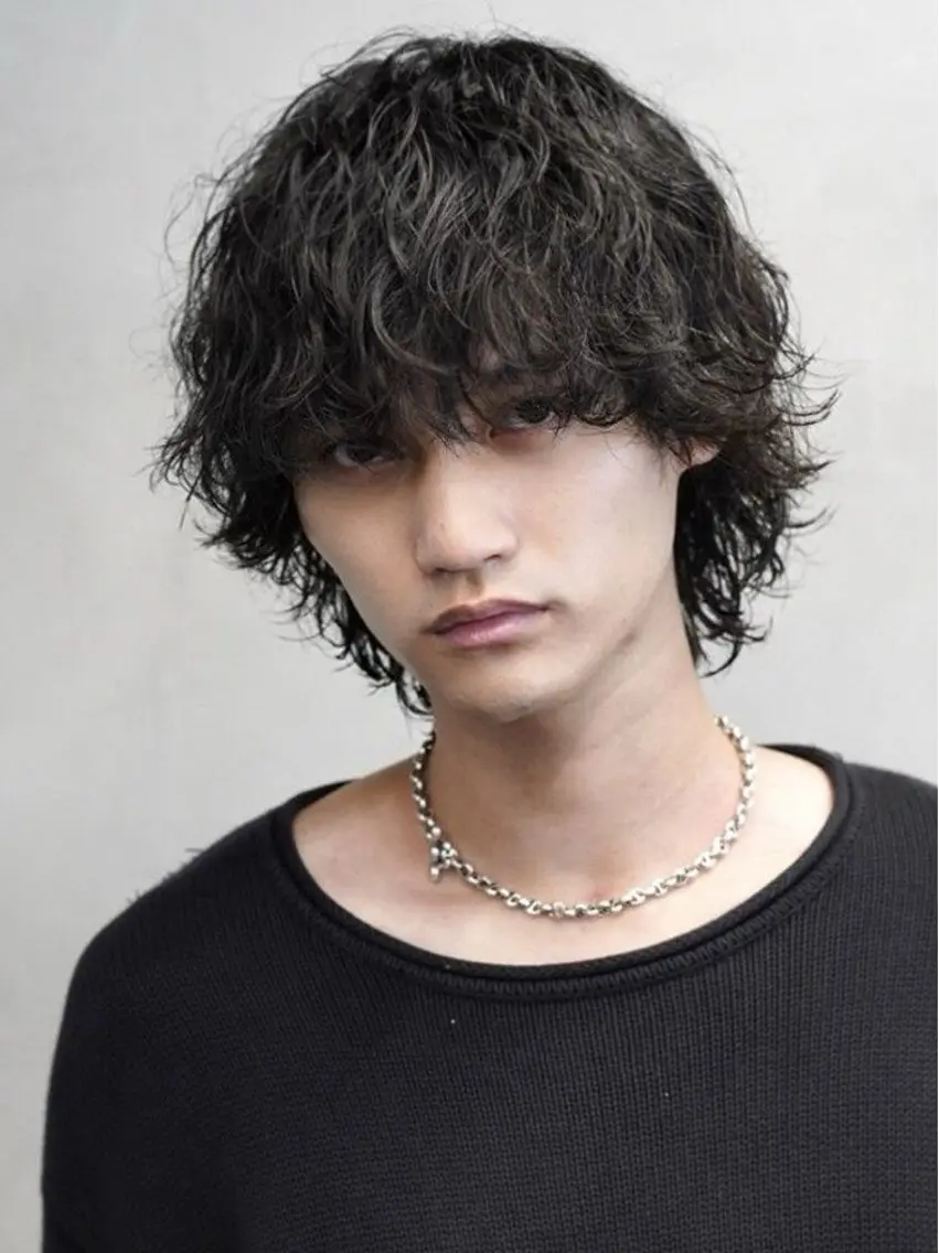 パーマ メンズ 安藤幹人 メンズパーマのヘアスタイル
