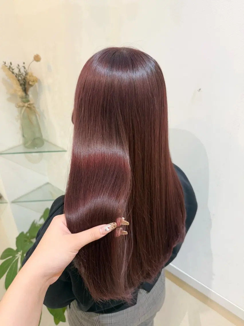 ロング カット ヘアカラー トリートメント ♡艶髪/顔周り♡ Konomiのヘアスタイル