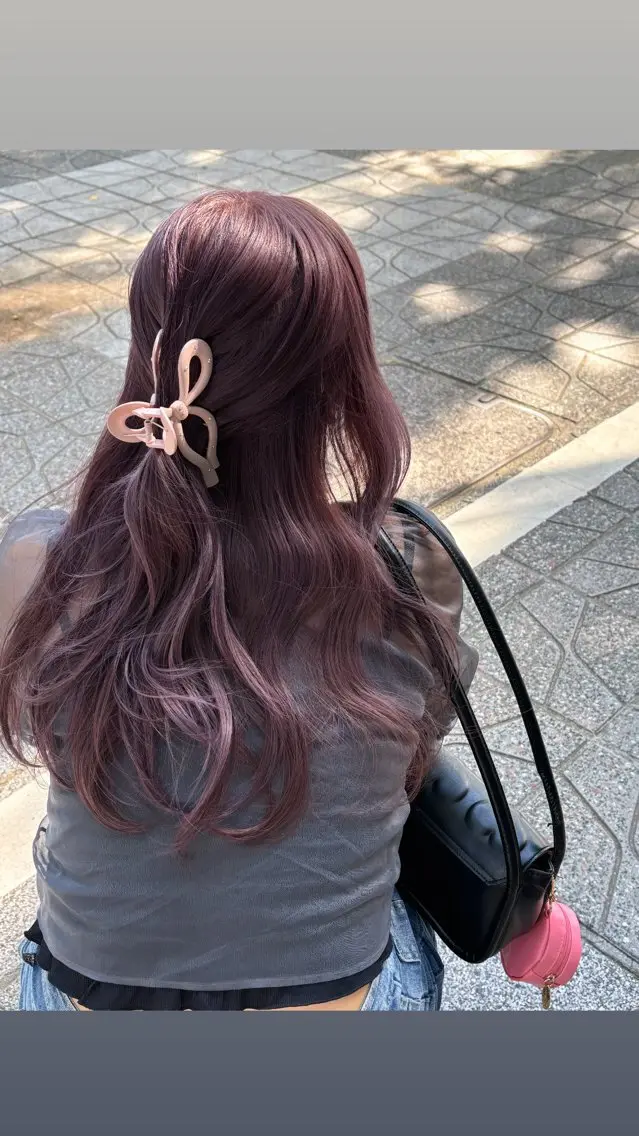 ロング カラー ヘアカラー 🍓ハイトーンカラー 🎀nene🍓のヘアスタイル