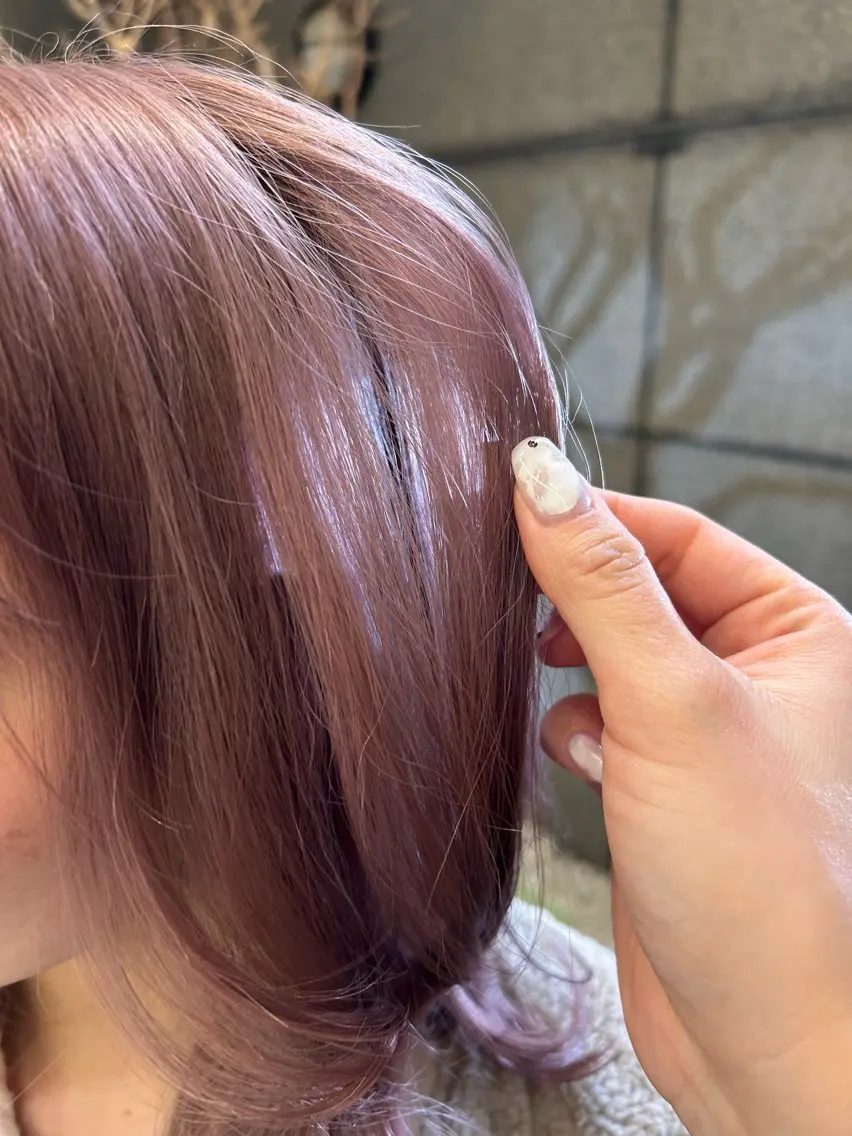 ミディアム カラー ヘアカラー 🇰🇷レイヤー/ト レンドまつげ🎀ミキのヘアスタイル