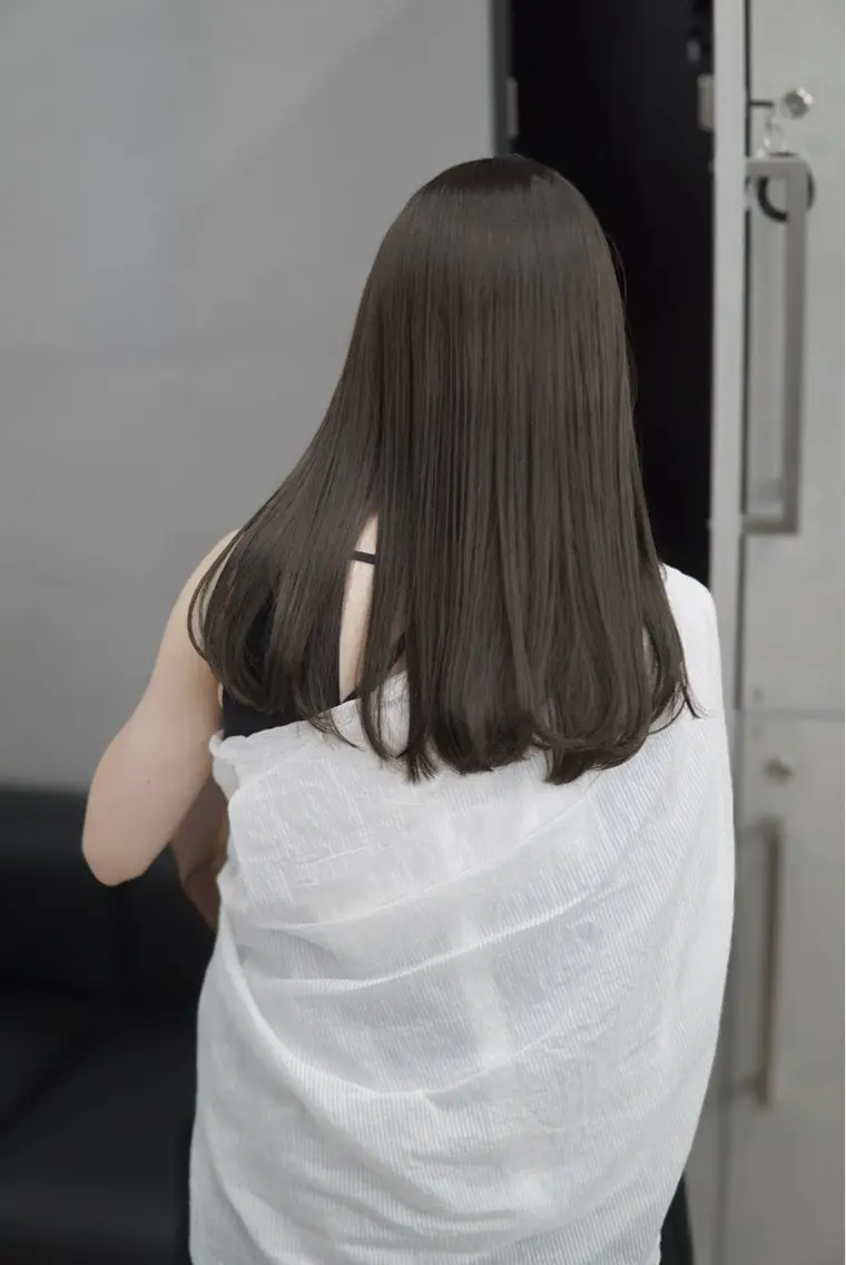 【人気NO.1🤎reinaおすすめ♡】酸性ストレート+カット+カラー+5stepTRの写真