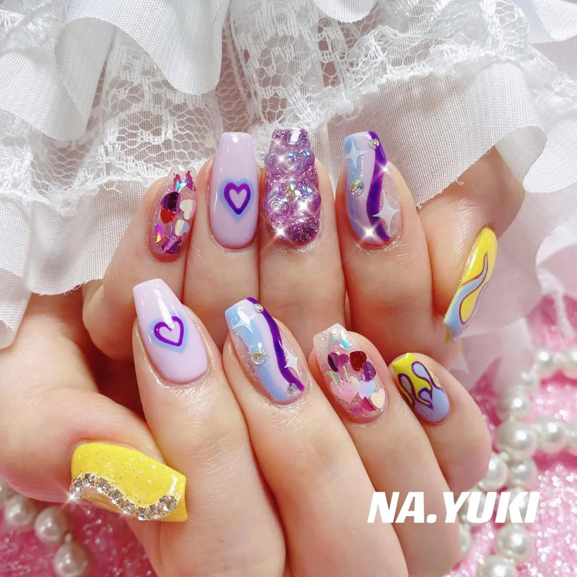ネイル ハンドネイル ハンドケア ナユキNA.YUKI 池袋店のネイルデザイン