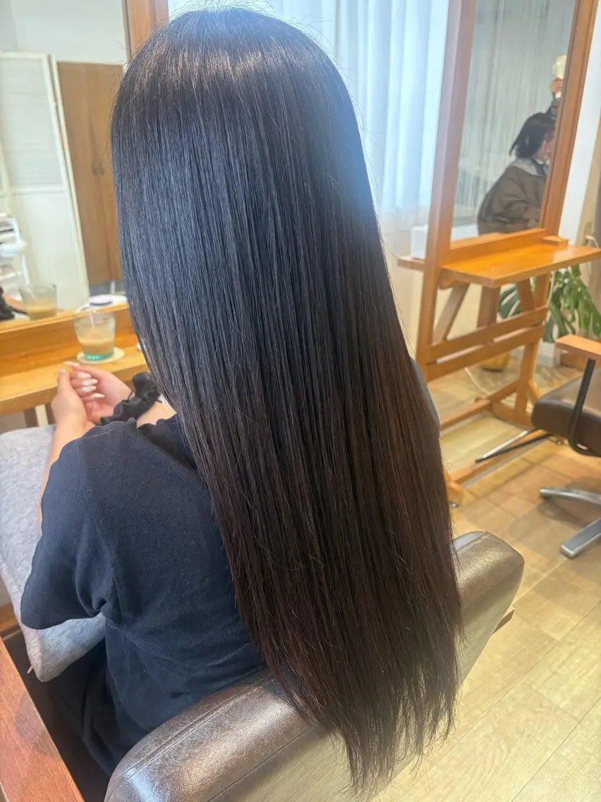 ロング トリートメント モデル募集/ yuna🤍🎀のヘアスタイル