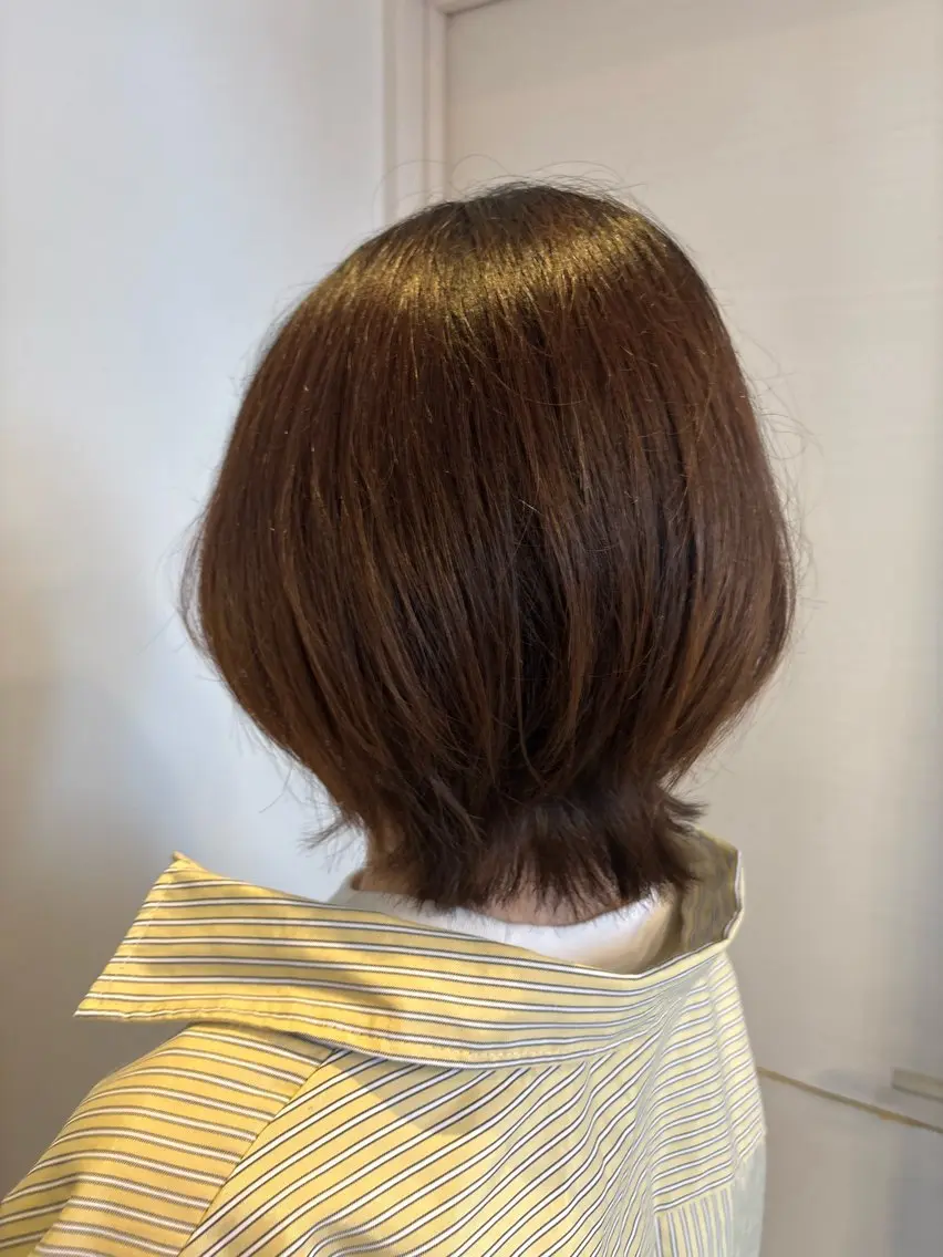 ショート 田中 希のヘアスタイル