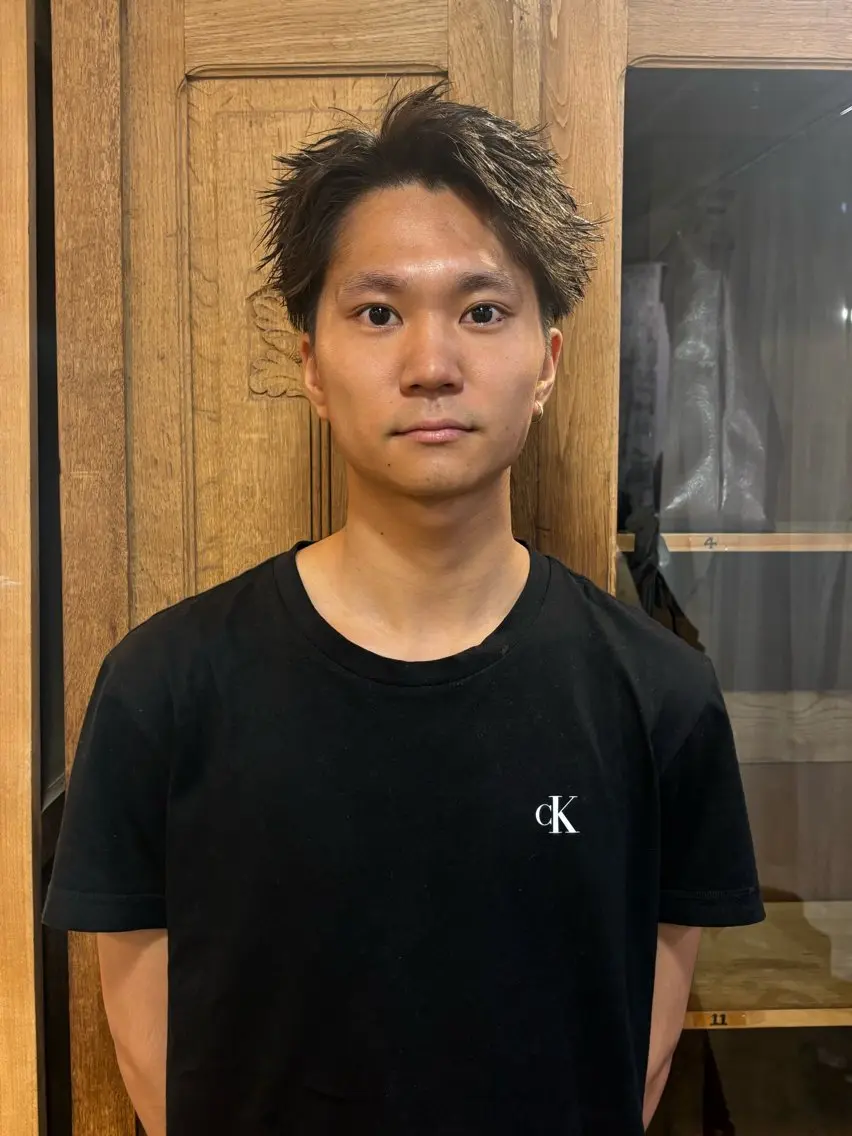 ショート メンズ 福岡美容室【pia】 タイヘイのヘアスタイル