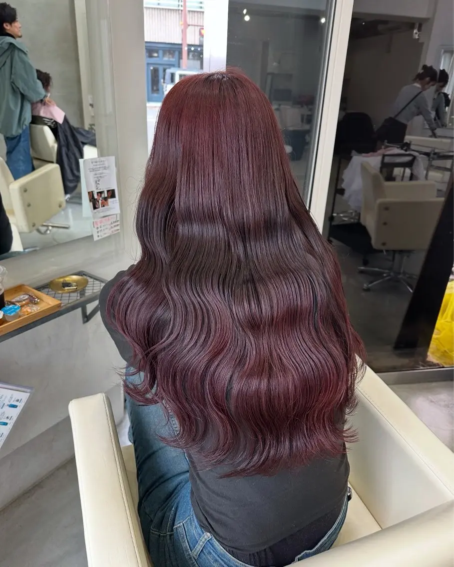 ⭐️人気No.2⭐️カット＋カラー＋オージュアトリートメント¥13000の写真