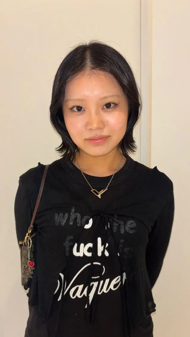ボブカットの写真