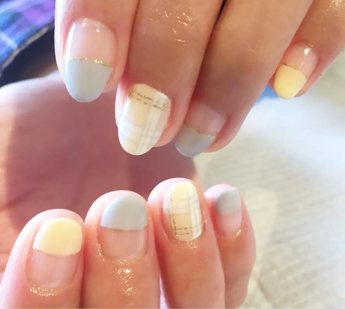 ネイル 春ネイル TRAM-nail moriizumiのネイルデザイン