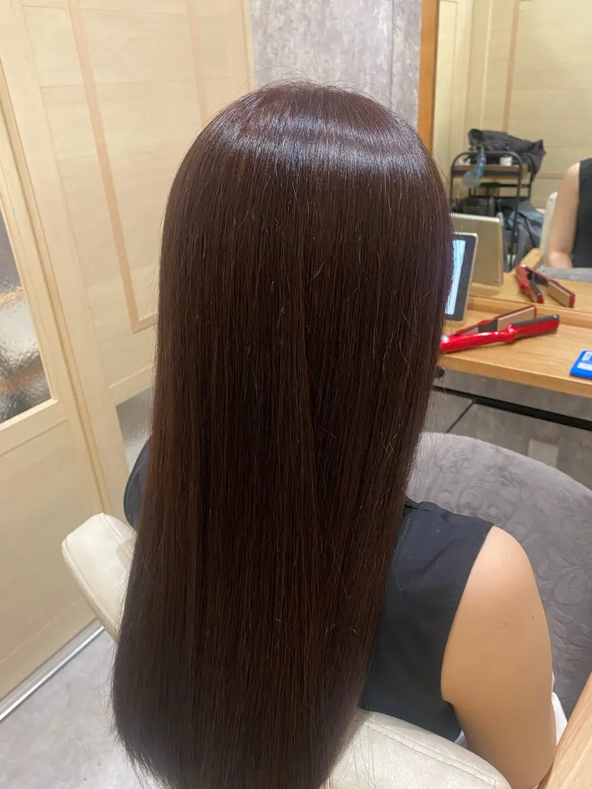 ロング カラー 🦋HANA🦋 𓂃 稲毛駅徒歩1分のヘアスタイル