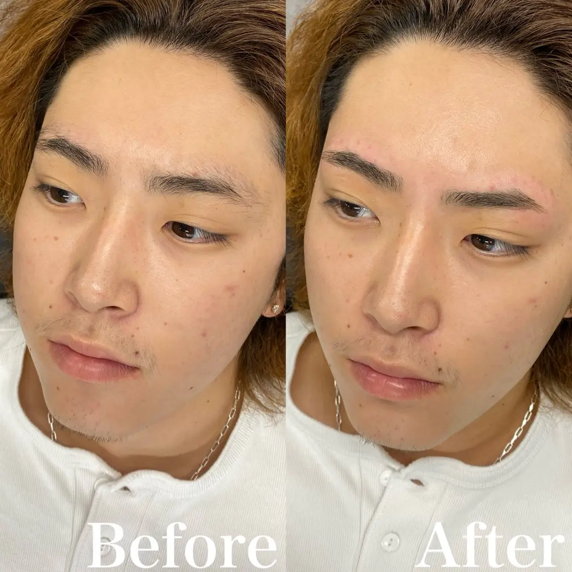 メンズ アイブロウ ワックス脱毛 眉カット メンズ眉毛専門柏 Re:gidSATUの眉毛・アイブロウイメージ